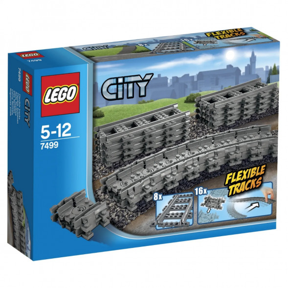 Конструктор LEGO City Trains 7499 Гибкие пути в Новороссийске