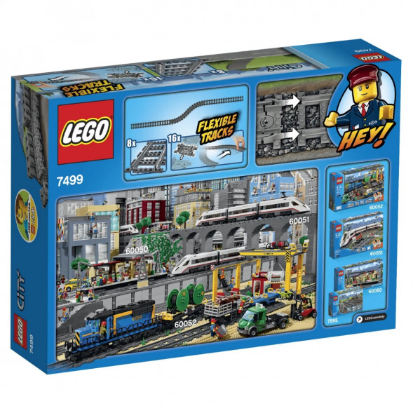 Конструктор LEGO City Trains 7499 Гибкие пути в Новороссийске
