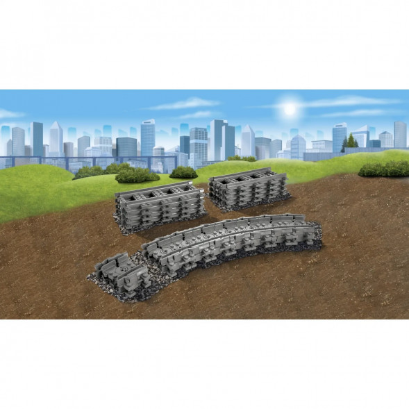 Конструктор LEGO City Trains 7499 Гибкие пути в Новороссийске