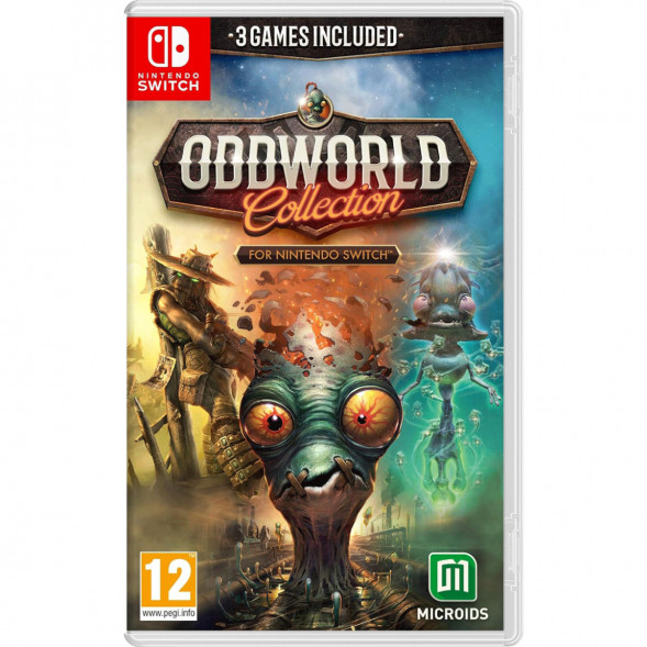 Игра Oddworld Collection [Nintendo Switch, русские субтитры] в Новороссийске