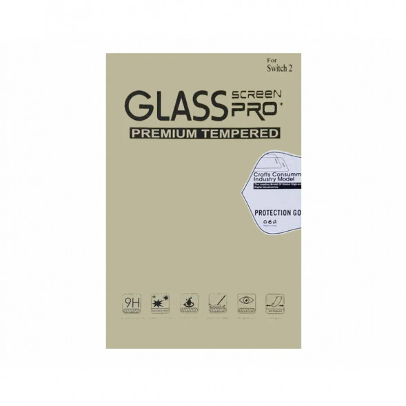 Защитное стекло Glass Screen PRO+ Premium Tempered для Nintendo Switch 2 в Новороссийске