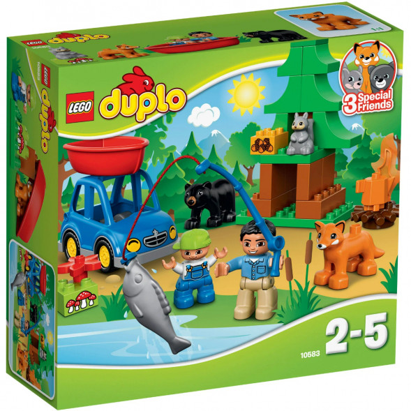 Конструктор LEGO DUPLO 10583 Рыбалка в лесу в Новороссийске