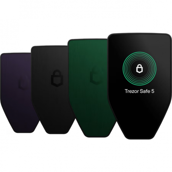Аппаратный криптокошелек Trezor Safe 5, Violet Ore в Новороссийске