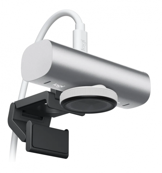 Веб-камера Logitech MX Brio 4K, Pale Grey в Новороссийске