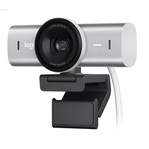 Веб-камера Logitech MX Brio 4K, Pale Grey в Новороссийске