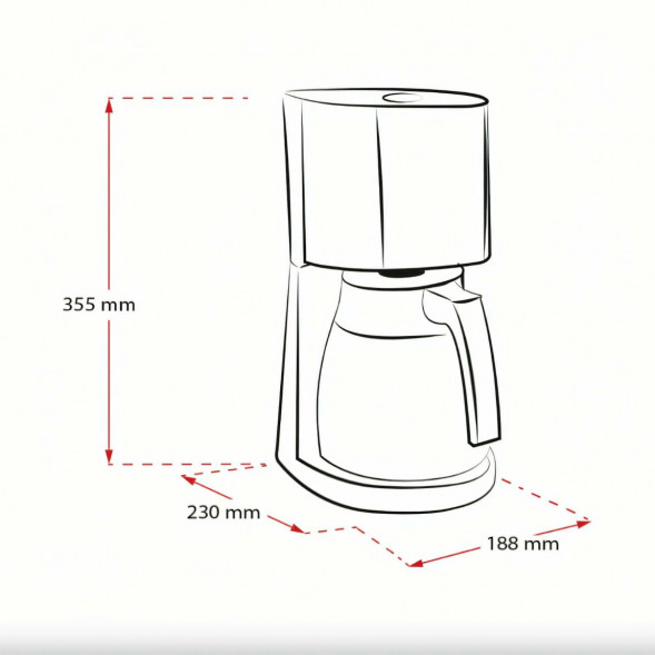Кофеварка капельная Melitta Enjoy Top Therm, черная в Новороссийске