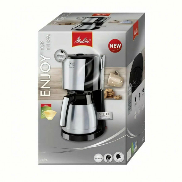 Кофеварка капельная Melitta Enjoy Top Therm, черная в Новороссийске