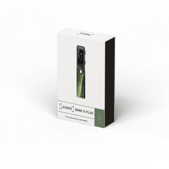 Криптокошелек Ledger Nano S Plus 1 шт., Oxidate Green в Новороссийске