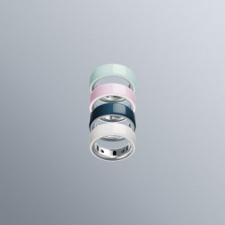 Умное кольцо Oura Ring 4 Ceramic (размер 11), Темная ночь/Midnight