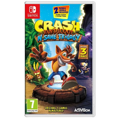 Игра Crash Bandicoot N-Sane Trilogy для (Switch, английский язык) в Новороссийске