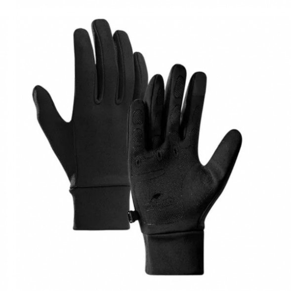 Перчатки сенсорные спортивные Naturehike Outdoor Full Touch GL10 (черный, L) в Новороссийске