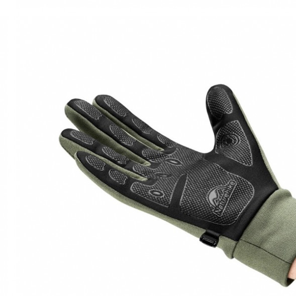Перчатки сенсорные спортивные Naturehike Outdoor Full Touch GL10 (черный, L) в Новороссийске