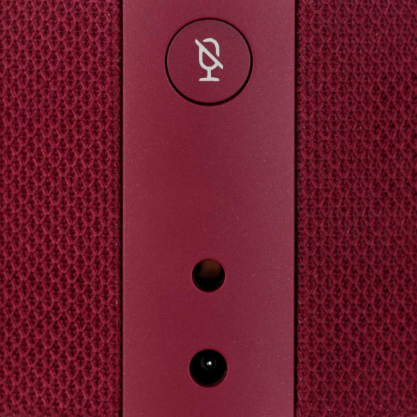 Умная колонка Яндекс Новая Станция Мини (с часами) - умная колонка с Алисой, красный гранат в Новороссийске
