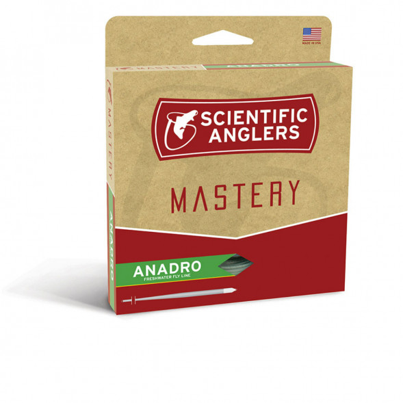 Шнур нахлыстовый Scientific Anglers Mastery Anadro 123822 WF-6-F, Green/Yellow в Новороссийске