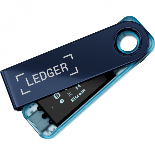 Криптокошелек Ledger Nano S Plus 1 шт., Neptune Blue в Новороссийске