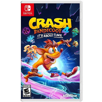 Игра Crash Bandicoot 4: Это Вопрос Времени для Nintendo Switch, картридж в Новороссийске
