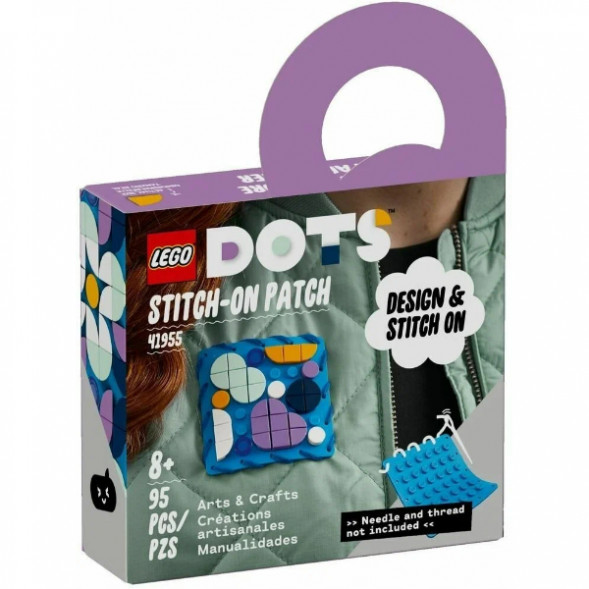 Конструктор LEGO DOTS 41955 Пластина-нашивка с тайлами в Новороссийске