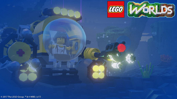 Игра LEGO Worlds [PS4, английская версия] в Новороссийске
