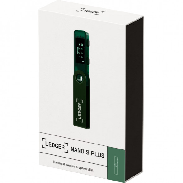 Криптокошелек Ledger Nano S Plus 1 шт., Emerald Green в Новороссийске