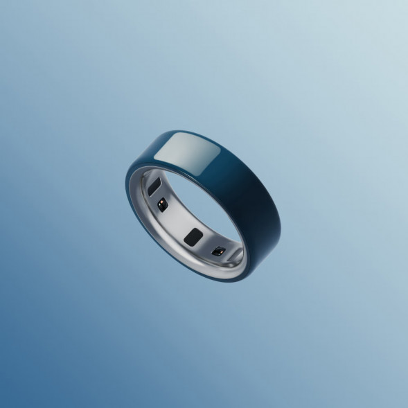 Умное кольцо Oura Ring 4 Ceramic (размер 13), Темная ночь/Midnight в Новороссийске