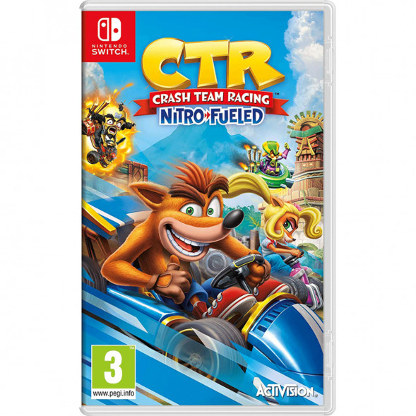 Игра Crash Team Racing Nitro-Fueled для Nintendo Switch, картридж в Новороссийске