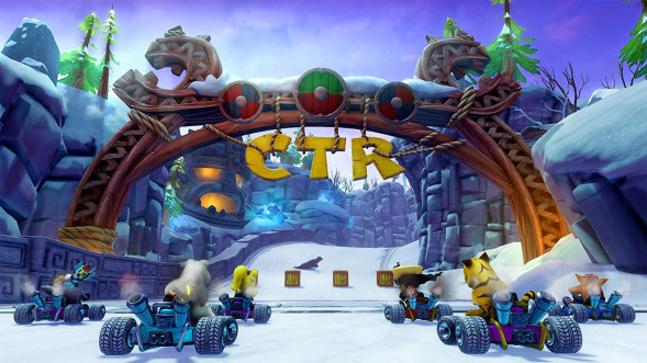 Игра Crash Team Racing Nitro-Fueled для Nintendo Switch, картридж в Новороссийске