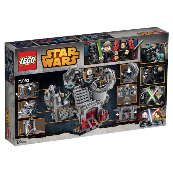 Конструктор LEGO Star Wars 75093 Звезда Смерт - Последняя схватка в Новороссийске