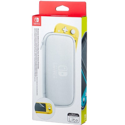 Nintendo Чехол и защитная плёнка для Nintendo Switch Lite, белый в Новороссийске