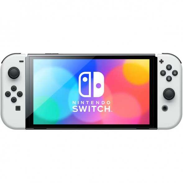Игровая приставка Nintendo Switch OLED 64 ГБ, белый  в Новороссийске