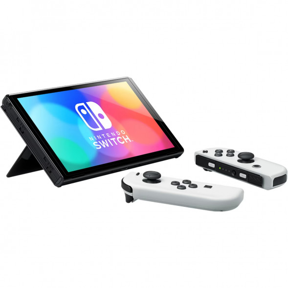Игровая приставка Nintendo Switch OLED 64 ГБ, белый  в Новороссийске