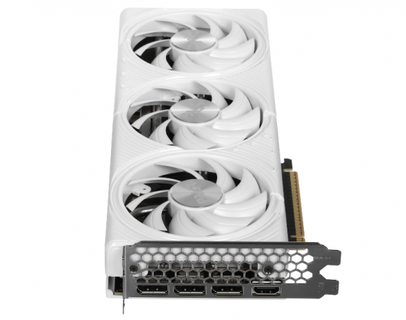 Видеокарта Palit NVIDIA GeForce RTX5070 WHITE OC 12ГБ GDDR7, OC в Новороссийске