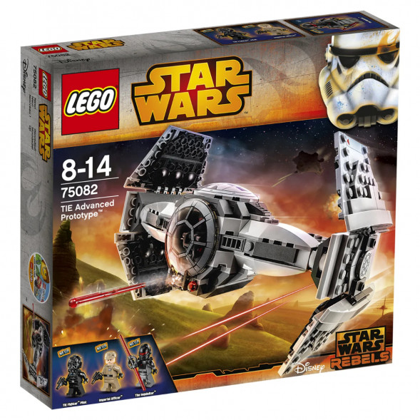 Конструктор LEGO Star Wars 75082 Улучшенный Прототип TIE Истребителя в Новороссийске