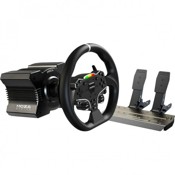 Игровой руль MOZA R5 Bundle (R5 Base, ES Wheel, SR-P Lite double Pedals，R5 Table Clamp) RS20 в Новороссийске
