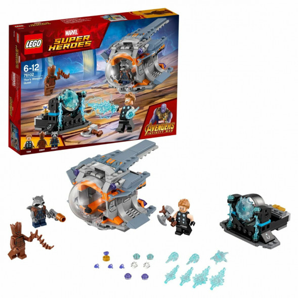 Конструктор LEGO Super Heroes 76102 Война бесконечности: В поисках оружия Тора в Новороссийске