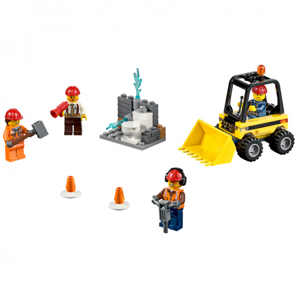 Конструктор LEGO City 60072 Набор «Строительная команда» для начинающих в Новороссийске