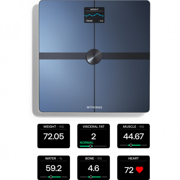 Умные весы Withings Body Smart Black (WBS13-BLACK-ALL-INTER) в Новороссийске