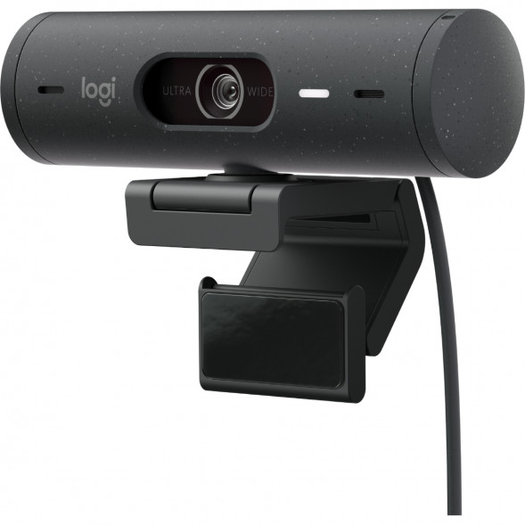 Веб-камера Logitech Brio 500, чёрный в Новороссийске
