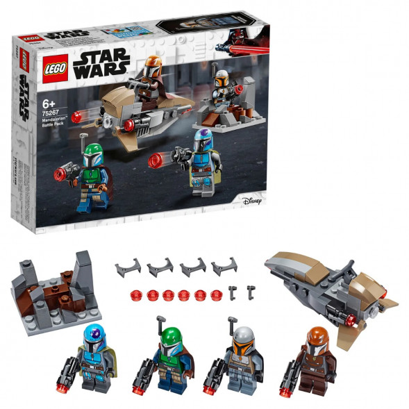 Конструктор LEGO Star Wars 75267 Боевой набор Мандалорцы в Новороссийске