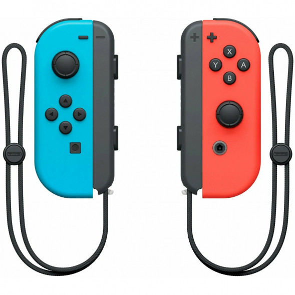 Игровая приставка Nintendo Switch OLED 64 ГБ, неоновый синий/неоновый красный в Новороссийске