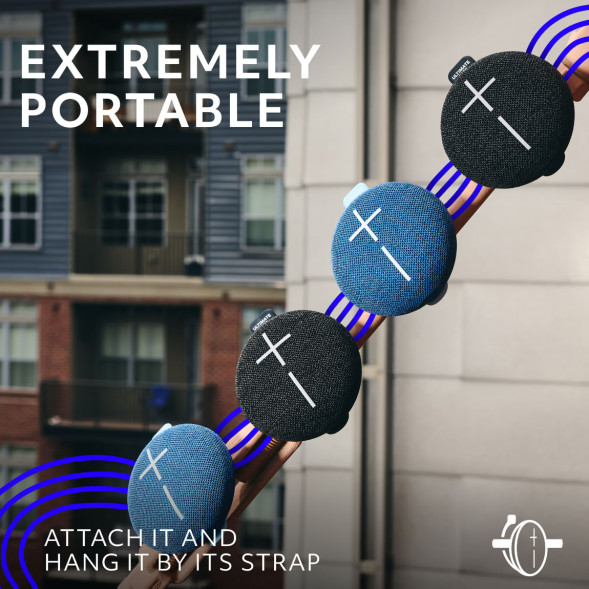 Портативная колонка Ultimate Ears MINIROLL, синий в Новороссийске