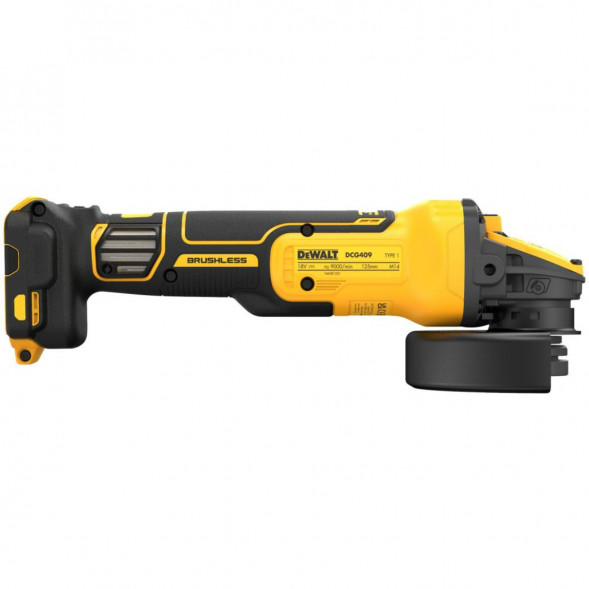 Аккумуляторная угловая шлифмашина DEWALT DCG409NT, без АКБ и ЗУ, в кейсе TSTAK в Новороссийске