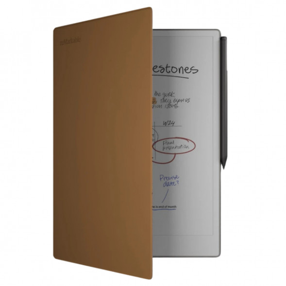 Чехол-книжка reMarkable Book Folio Premium Leather для reMarkable Pro, коричневый в Новороссийске