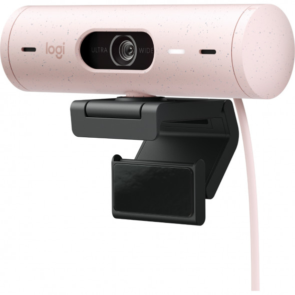 Веб-камера Logitech Brio 500, розовый в Новороссийске