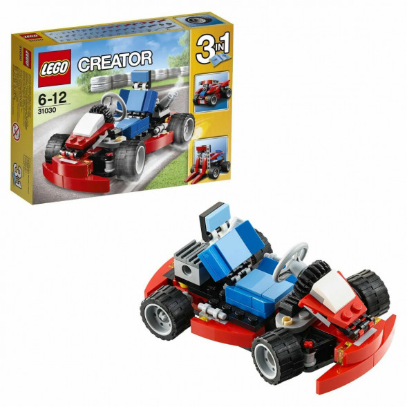 Конструктор LEGO Creator 31030 Красный гоночный карт в Новороссийске