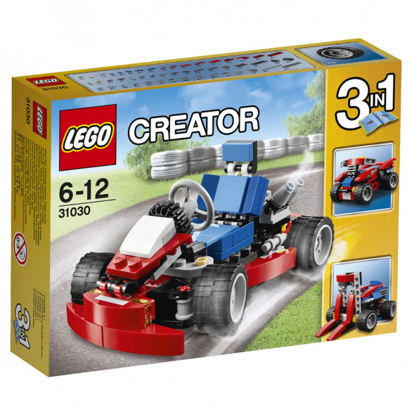 Конструктор LEGO Creator 31030 Красный гоночный карт в Новороссийске