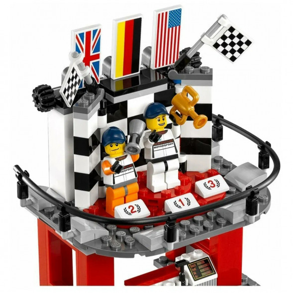Конструктор LEGO Speed Champions 75912 Финишная линия гонки Porsche 911 GT в Новороссийске