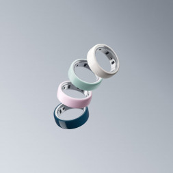 Умное кольцо Oura Ring 4 Ceramic (размер 4), Розовый/Petal