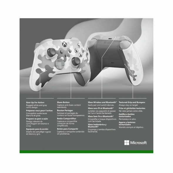 Геймпад Microsoft Xbox Series Controller, Arctic Camo в Новороссийске