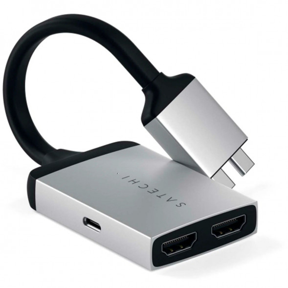 Адаптер Satechi USB-C Dual 4K HDMI Adapter (2xHDMI, USB Type-C) в Новороссийске