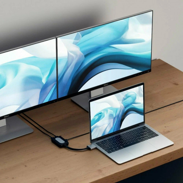Адаптер Satechi USB-C Dual 4K HDMI Adapter (2xHDMI, USB Type-C) в Новороссийске